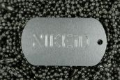 embossed logo